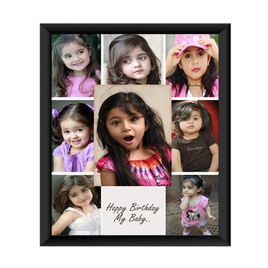 Make Birthdays Extra Special: Personalized Photo Collage Frames – Paper  Plane Design