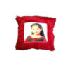 red square pillow