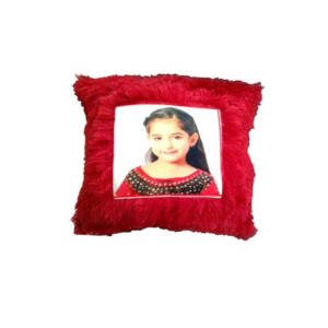 red square pillow