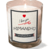 Scented Candle – I Love You