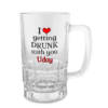 Getting Drunk With You beer mug