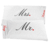 Mr & Mrs pillow