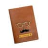 Moustache Passport Cover