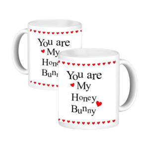 you are my honey bunny mug