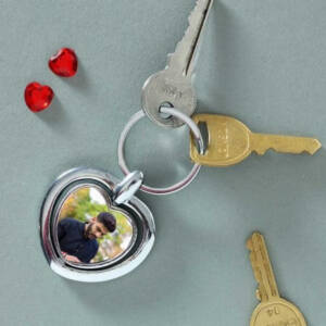 heart shaped keychain