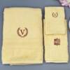 Gym Love Cotton Embroidered Towels
