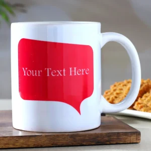 white mug for message