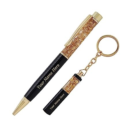 golden pen & keychain image