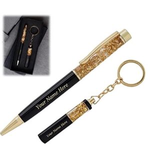 pen & keychain with your name