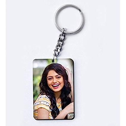 personalized keychain photo with name