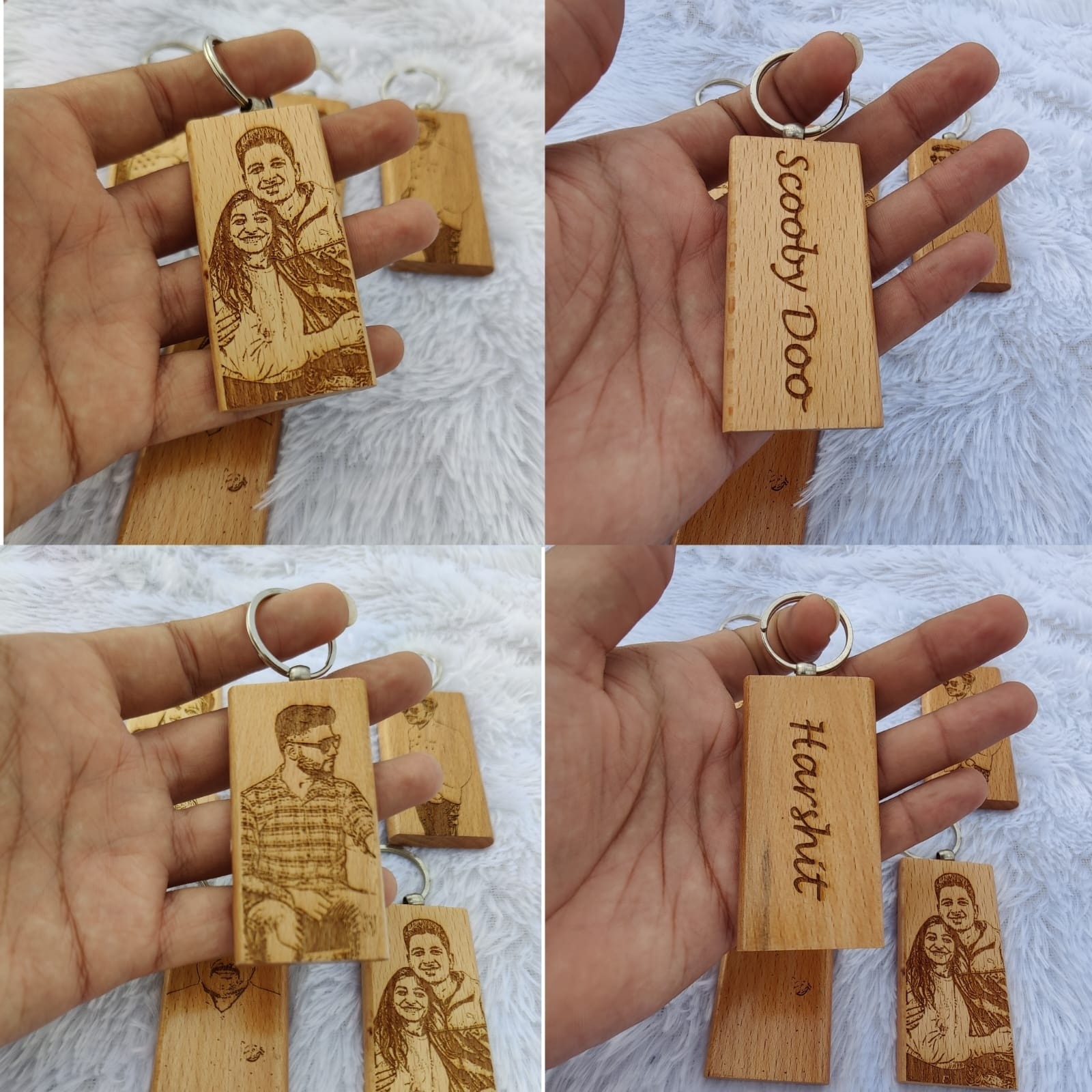 USA Handmade Personalized Photo Heart Keychain, Personalized Gifts - P –  ELKAMANIA